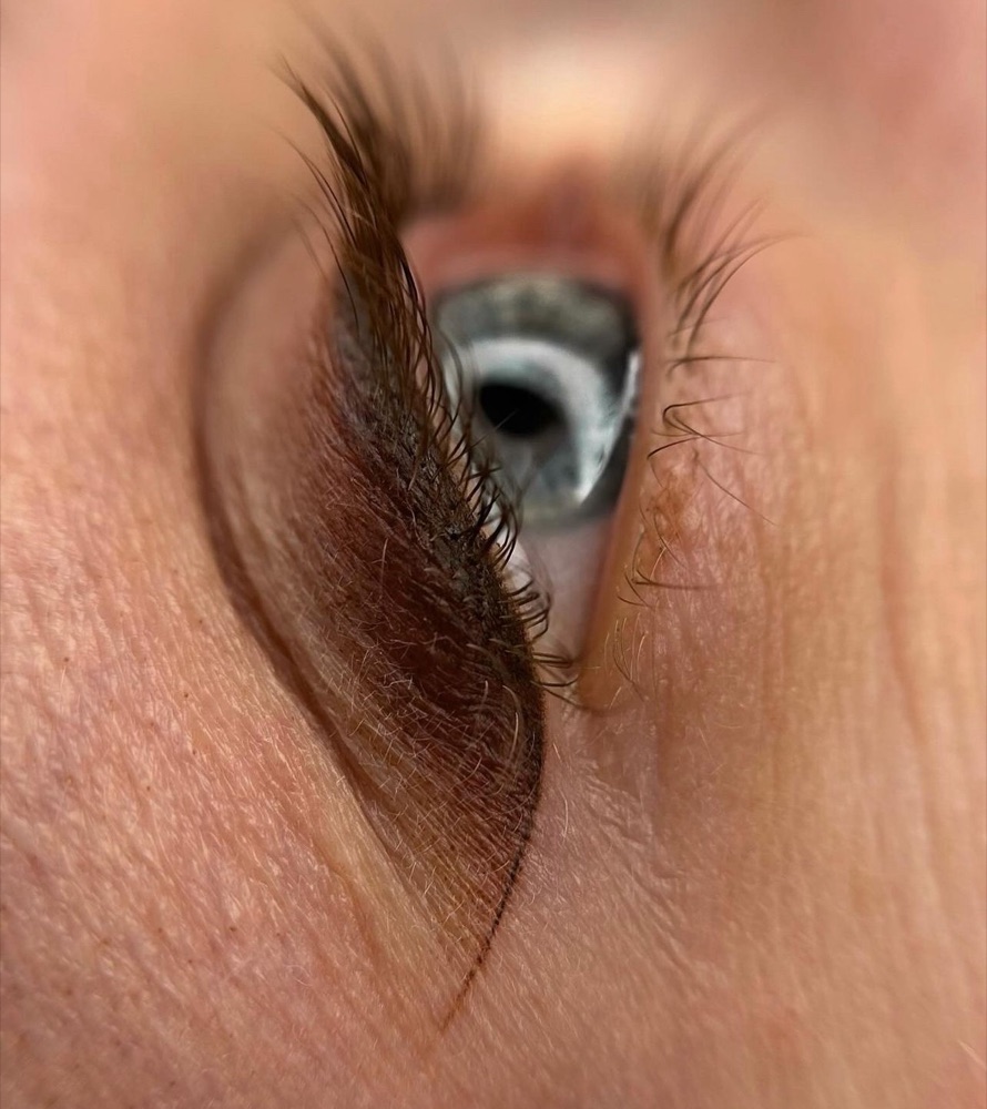 Shaded liner close-up